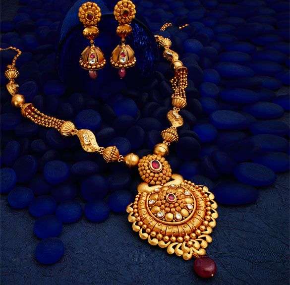 bridal gold jewellery